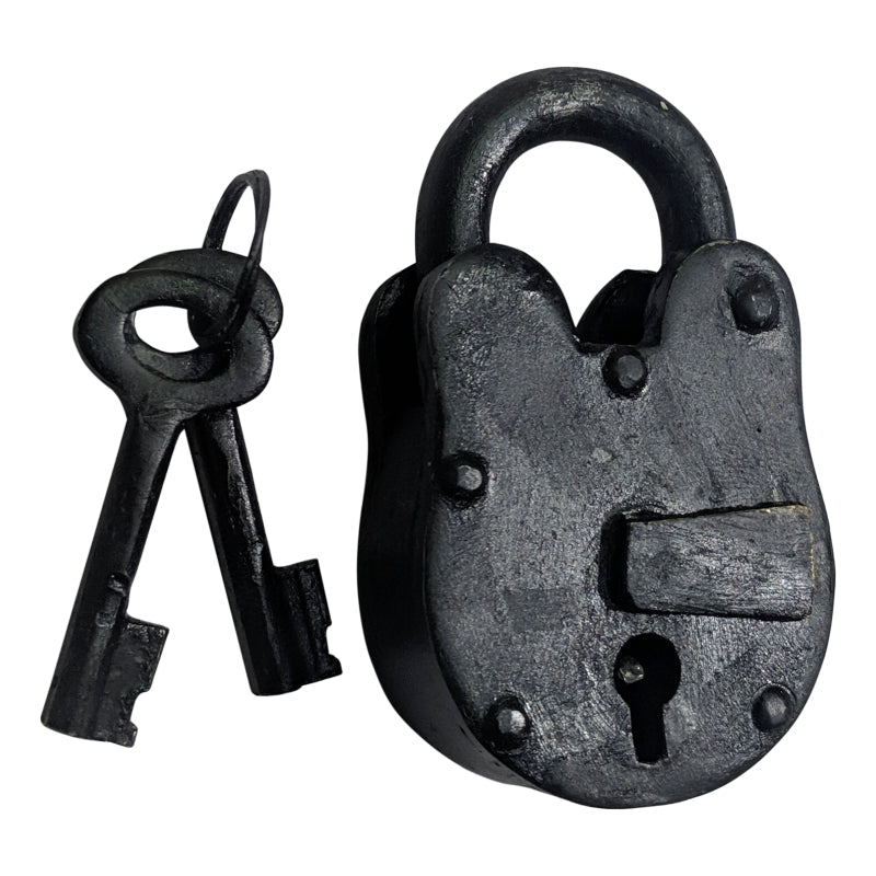 45mm "Jehonathan" Handmade Antique Iron Padlock