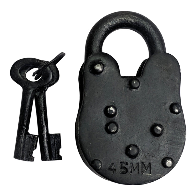 45mm "Jehonathan" Handmade Antique Iron Padlock