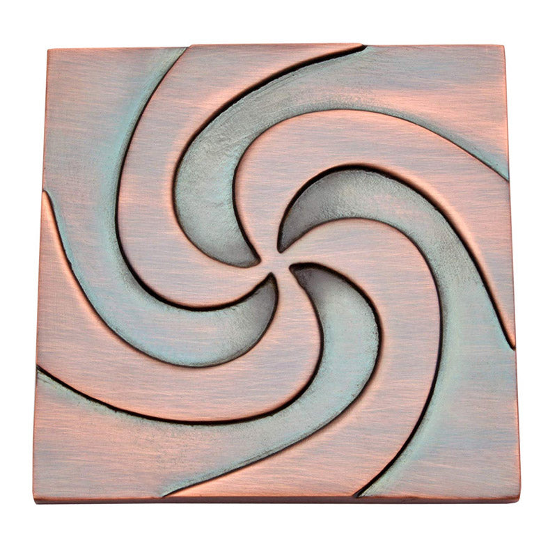 Buy 4" "Waves" Brass Wall Tiles-Premium Harware Products Online - Adonai Hardware