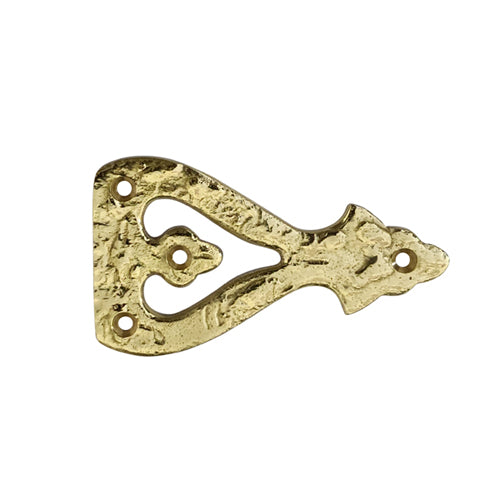 Buy 4 inch "Alleluia" Brass Vintage Heavy Duty False Hinge-Premium Harware Products Online - Adonai Hardware