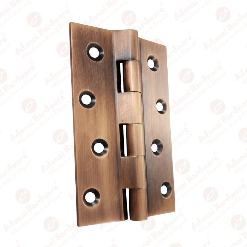 4" x 2.6" x 2mm Brass Railway Hinge