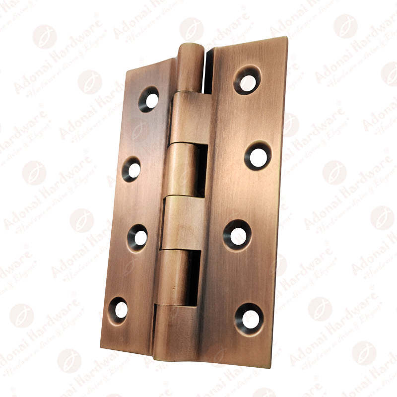 4" x 2.6" x 2mm Brass Railway Hinge