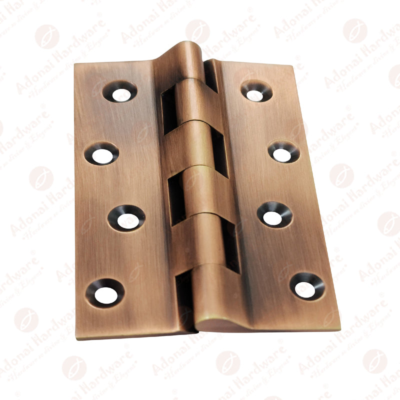 4" x 2.6" x 2mm Brass Railway Hinge