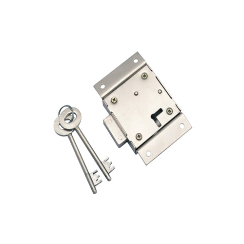 Buy 4" Double Working Zinc Cupboard Locks-Premium Harware Products Online - Adonai Hardware