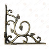 4.5 Inch Meshezaheel Black Antique Iron Shelf Bracket