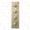 7 Inch Mizpah Rectangular Designer Brass False Hinge