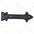 5 Inch Adonijah Iron Strap False Hinge With Texture