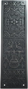 15 Inch "Melchizedek" Decorative Brass Push Plate