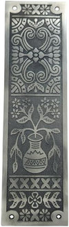 15 Inch "Melchizedek" Decorative Brass Push Plate