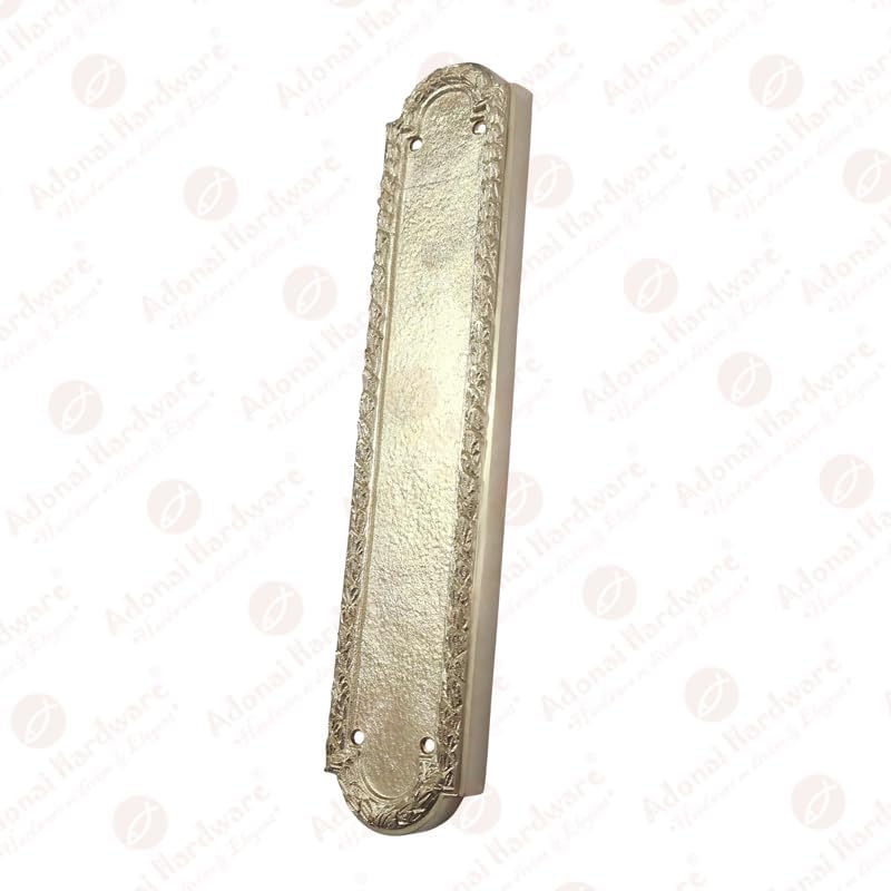 12 Inch "Zilthai" Brass Push Plate