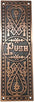 10 Inch Push Aluminium Push Plate