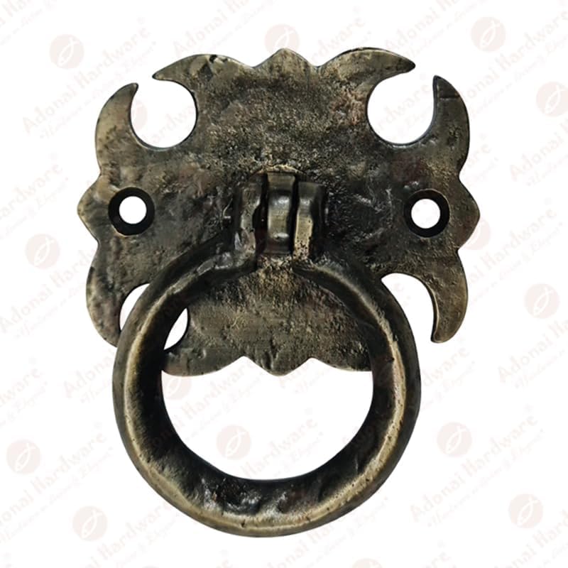 "Eliphaz" Antique Iron Drop Pull
