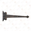 13.90 Inch Agee Iron Strap False Hinge Front