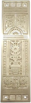 10.50 Inch "Sabaoth" Brass Push Plate