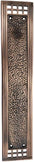 Socoh Hammered Brass Push Plate