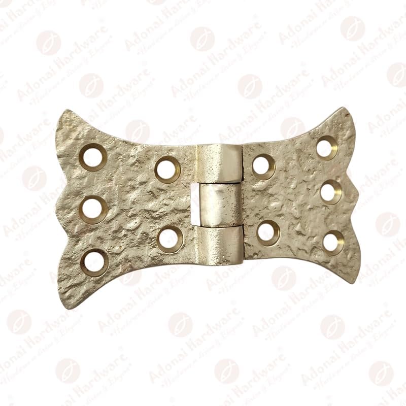 Aeneus Heavy Duty Brass Vintage Cabinet Butterfly Hinges