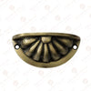 3.28 Inch "Shemaiah" Antique Cast Iron Drawer Pull