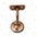 "Izrahiah" Medium Antique Wrought Iron Sturdy Handrail Brackets