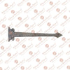 13.90 Inch Agee Iron Strap False Hinge Front