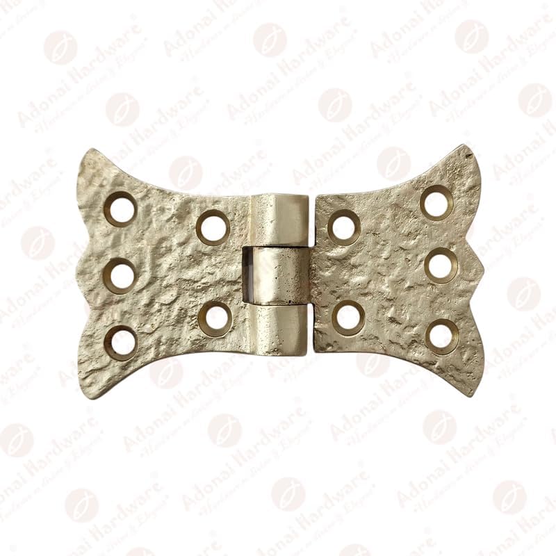 Aeneus Heavy Duty Brass Vintage Cabinet Butterfly Hinges