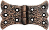 Aeneus Heavy Duty Brass Vintage Cabinet Butterfly Hinges