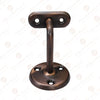 "Izrahiah" Medium Antique Wrought Iron Sturdy Handrail Brackets