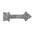 5 Inch Adonijah Iron Strap False Hinge With Texture