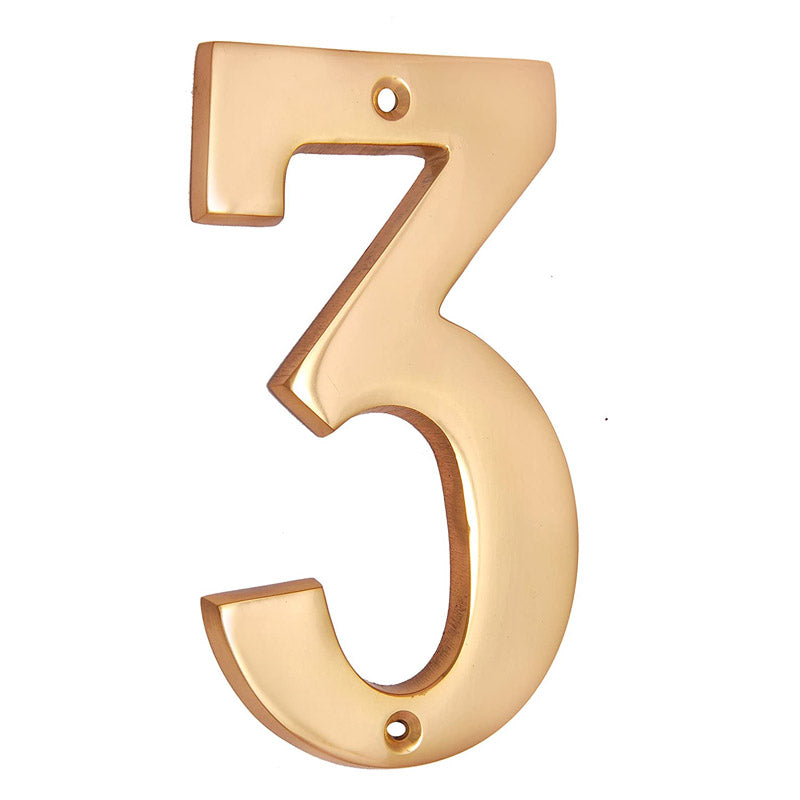 5" Brass Numerals (0-9)