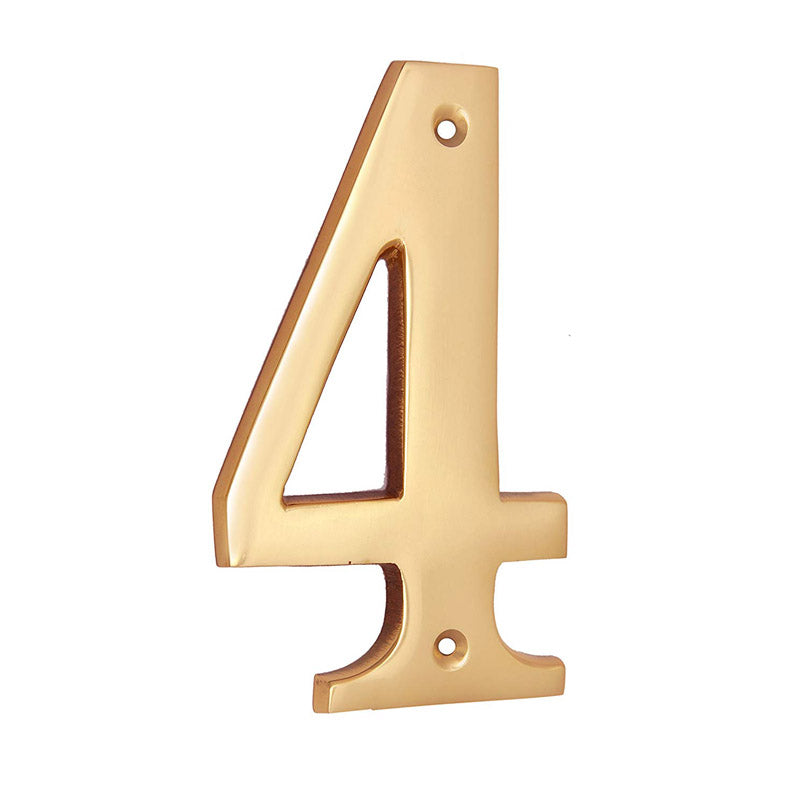 5" Brass Numerals (0-9)