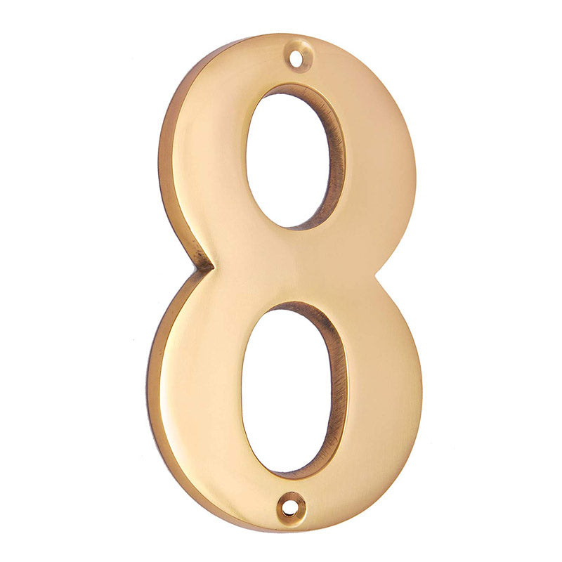 5" Brass Numerals (0-9)