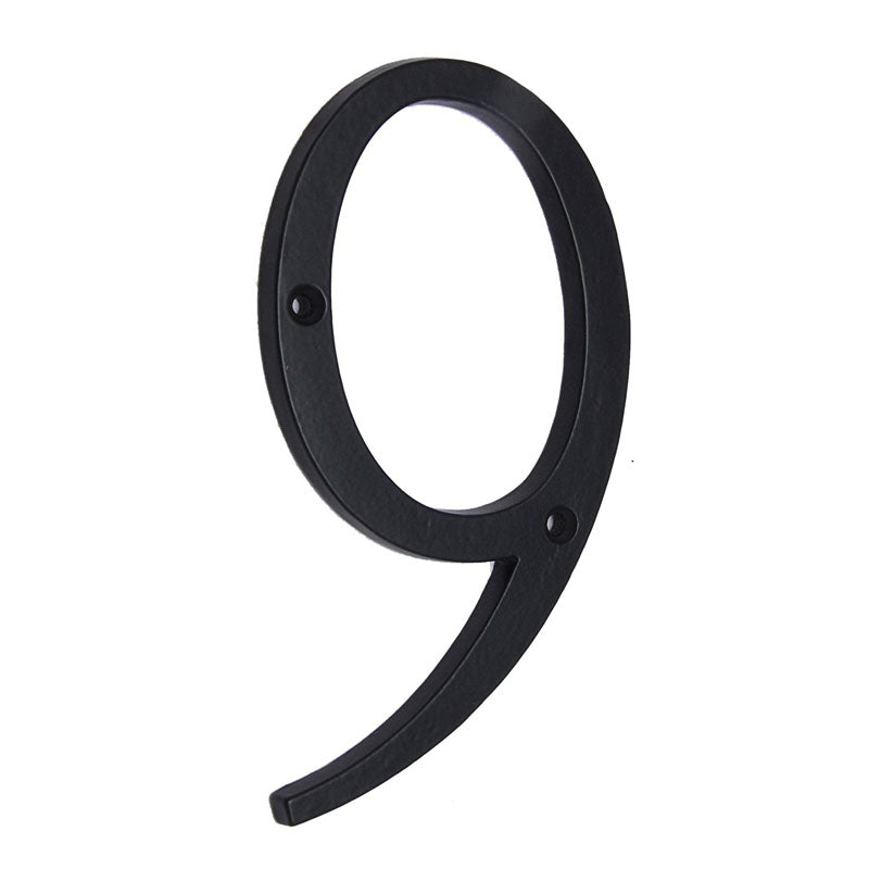 6" Iron Numerals (0-9) Light Duty