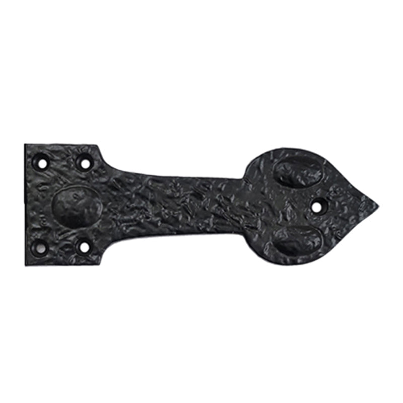 Buy 4 inch "Hizkijah" Antique Cast Iron Heart-Shaped False Hinge-Premium Harware Products Online - Adonai Hardware