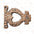 4 Inch "Timotheus" Black Cast Iron Heart-shaped False Hinge