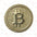 2 Inch Solid Brass Bitcoin Collectible Coin