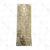 10 Inch "Nezib" Decorative Brass Push Plate