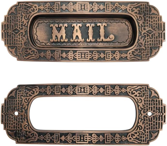 "Mail" Brass Letter Plate