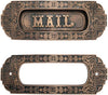 "Mail" Brass Letter Plate