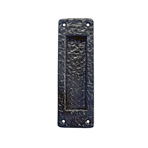 Buy 6" Adoram Black Antique Iron Flush Pull-Premium Harware Products Online - Adonai Hardware