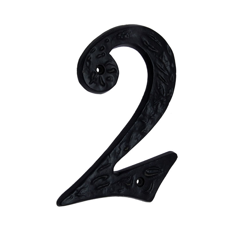 6" Iron Numerals (0-9) Heavy Duty