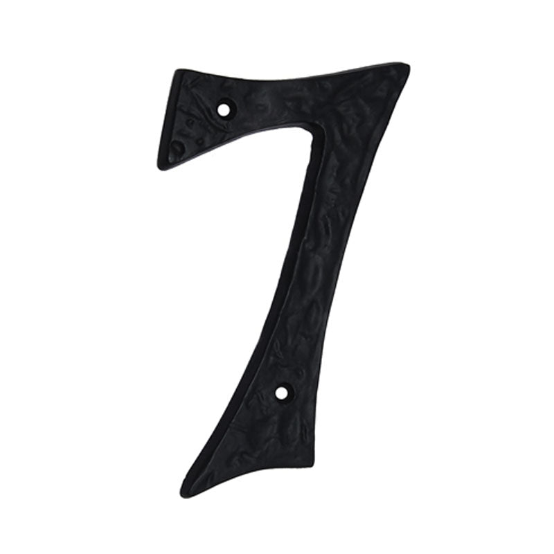 6" Iron Numerals (0-9) Heavy Duty