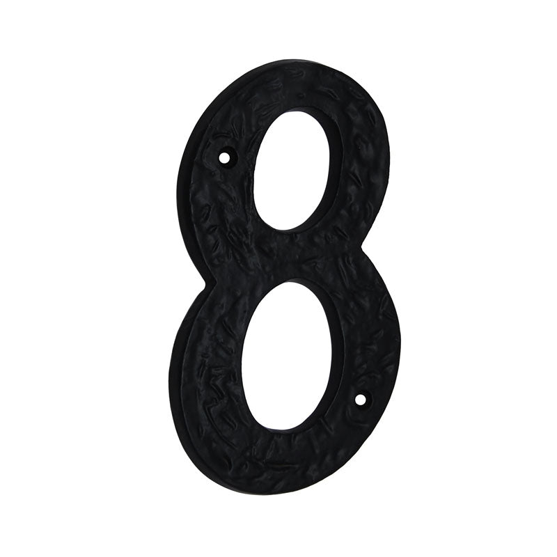 6" Iron Numerals (0-9) Heavy Duty