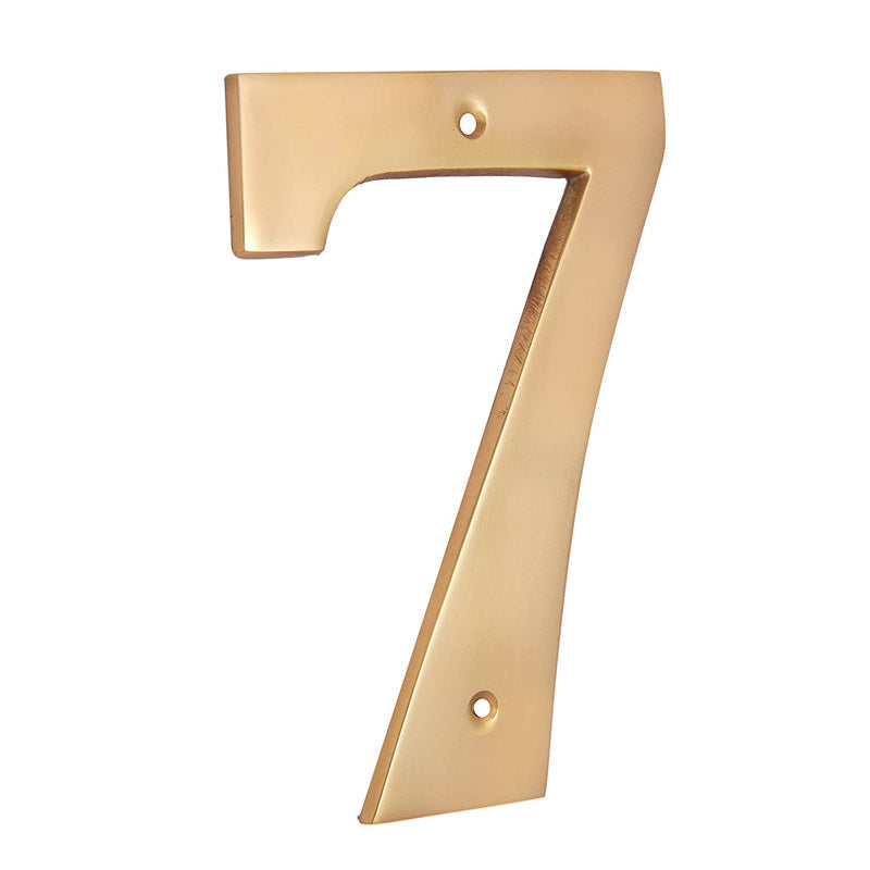 6" Brass Numerals (0-9)