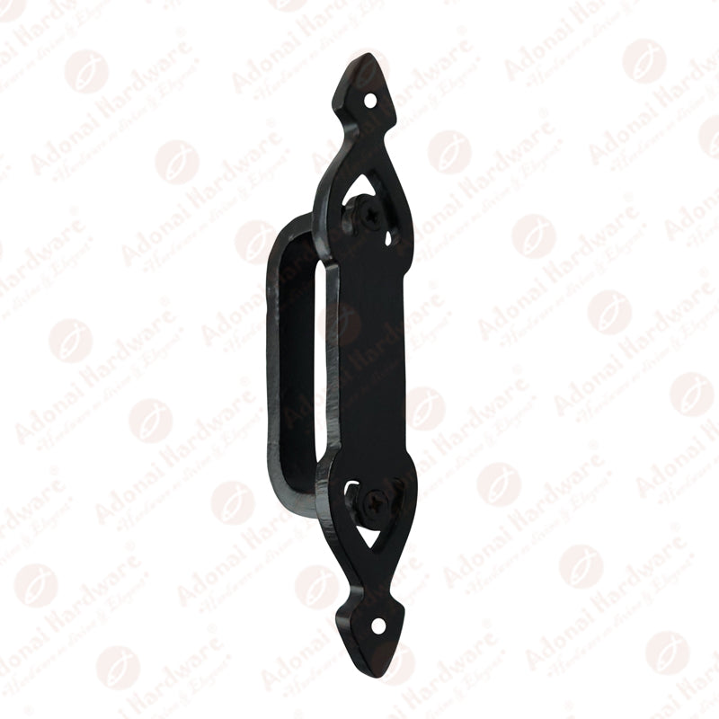 6 Inch Alleluia Iron Cabinet Handle with Back Plate