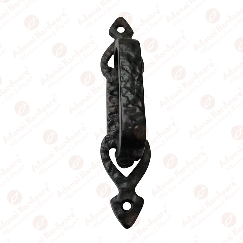 6 Inch Alleluia Iron Cabinet Handle with Back Plate