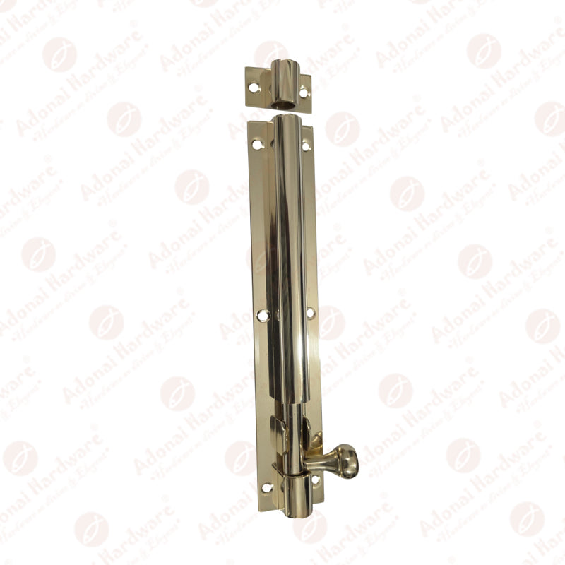 7.80" Anim Brass Barrel Bolt
