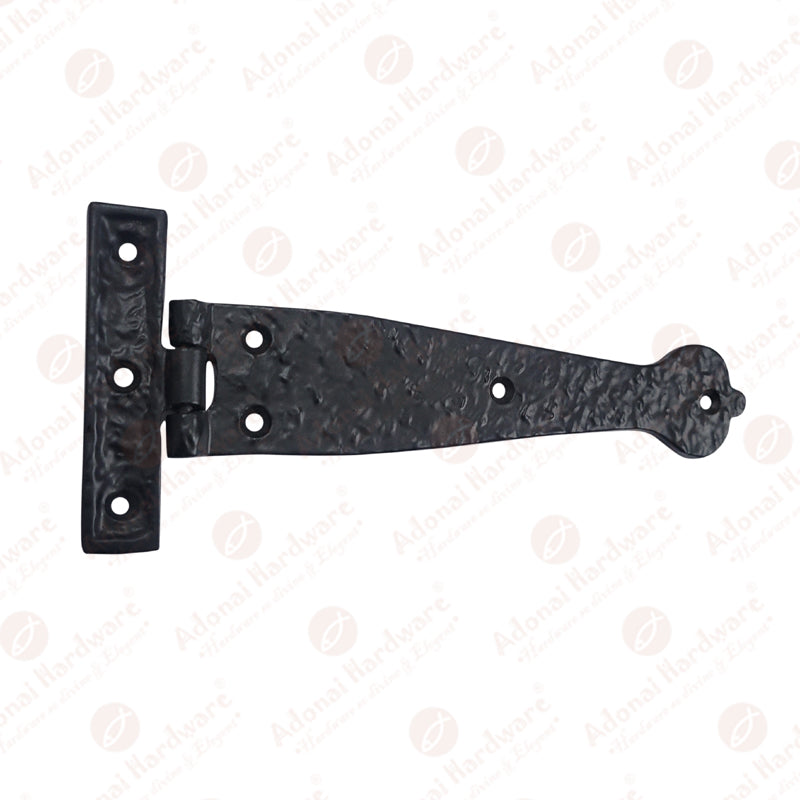 7.8 Inch "Nathanael" Antique Cast Iron T-Hinge