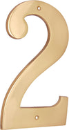 8" Brass Numerals (0-9)
