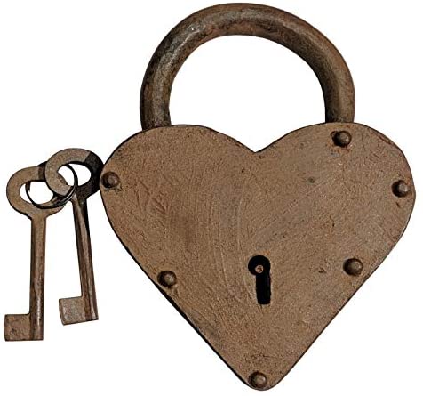 Buy 75mm "Ishiah" Handmade Antique Iron Padlock-Premium Harware Products Online - Adonai Hardware