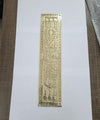 10.2 Inch Decorative "PULL" Brass Push Plate