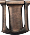 "Shihon" Black Antique Small Cast Iron Door Knocker